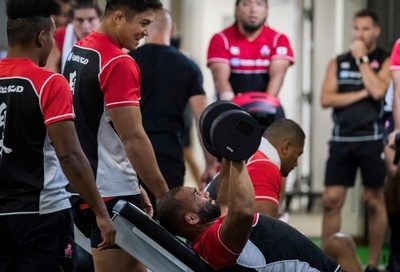 勝負の準々決勝へ、日本など8強チームが調整 ラグビーW杯