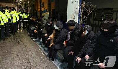 ソウル西部地裁の暴動、逮捕者の半数が20～30代…背景に保守YouTuberの影響と社会的緊張