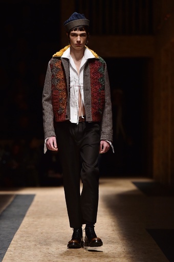 「プラダ」16/17年秋冬メンズ