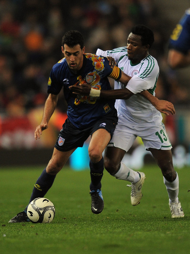 カタルーニャ選抜、ナイジェリアと引き分ける サッカー国際親善試合