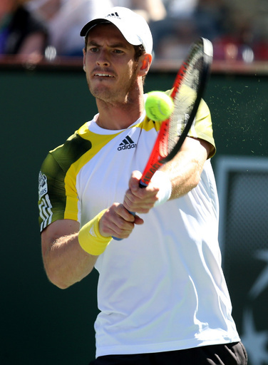 マレーがフルセットを制し3回戦へ、BNPパリバ・オープン