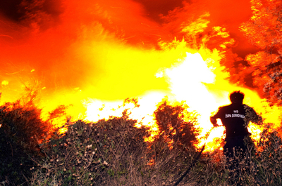 クロアチアの山火事、ようやく鎮火へ