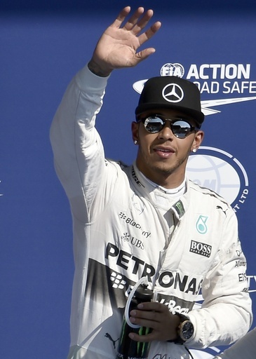 ハミルトンが6戦連続のポール獲得、シューマッハ氏以来 ベルギーGP