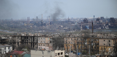 ウクライナ、マリウポリ製鉄所そばでの協議提案