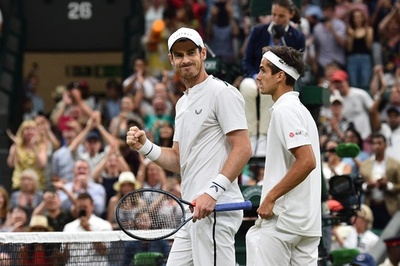 マレーがウィンブルドン複初戦で白星、「喜びがよみがえった」