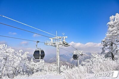 韓国・冬季五輪の「遺産」ケーブルカー、開通1年で18万人利用…メディア撮影スポットに浮上