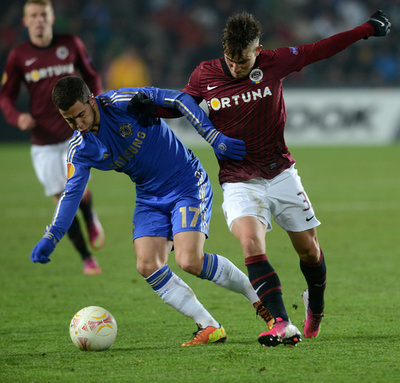 チェルシーがオスカルのゴールで勝利、ヨーロッパリーグ