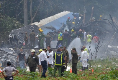 キューバで旅客機墜落、乗客乗員110人 死者100人超か