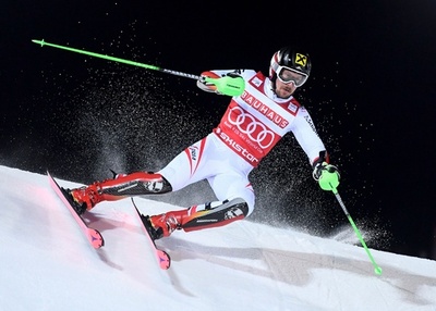 王者ヒルシャー、五輪前最後のＷ杯でまさかの敗戦 男子回転