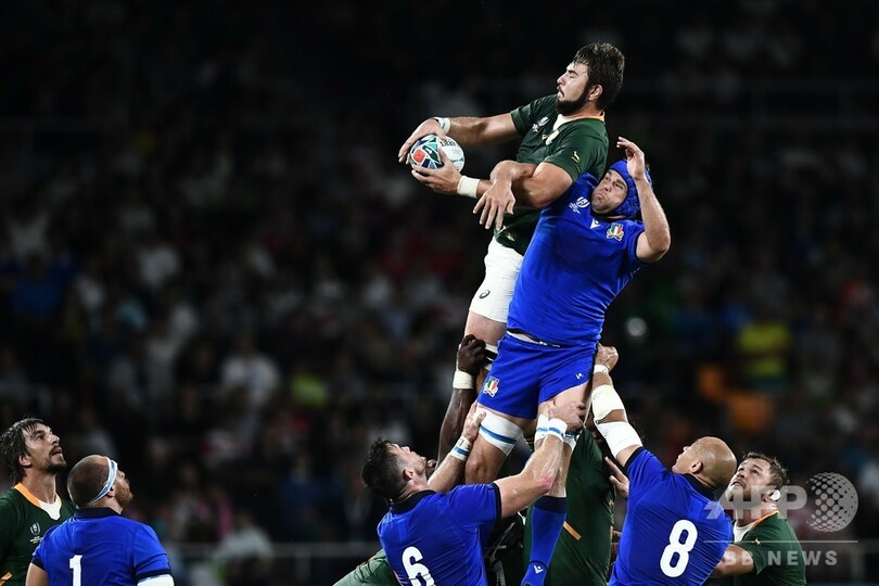 コルビが2トライの活躍！南アフリカが数的不利のイタリアを一蹴 ラグビーW杯