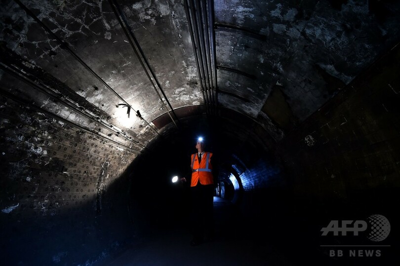 放置されて80年のロンドン旧地下鉄駅、商業施設として再生へ