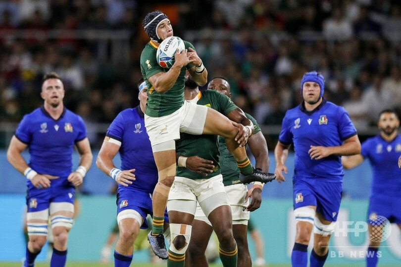 コルビが2トライの活躍！南アフリカが数的不利のイタリアを一蹴 ラグビーW杯