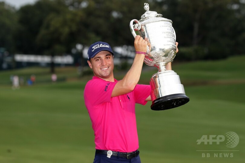 24歳トーマスがメジャー初制覇、松山は無念の5位 全米プロ選手権