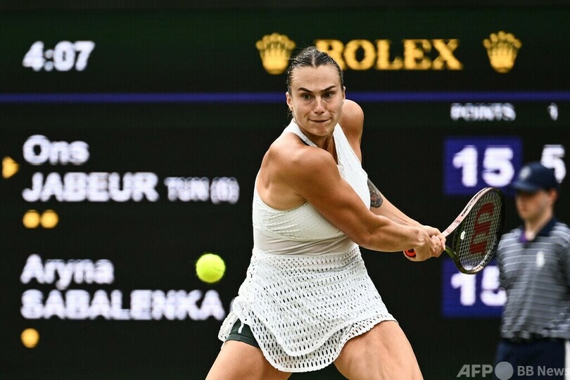 ジャバーがウィンブルドン決勝進出 GS初制覇の歴史的偉業に王手