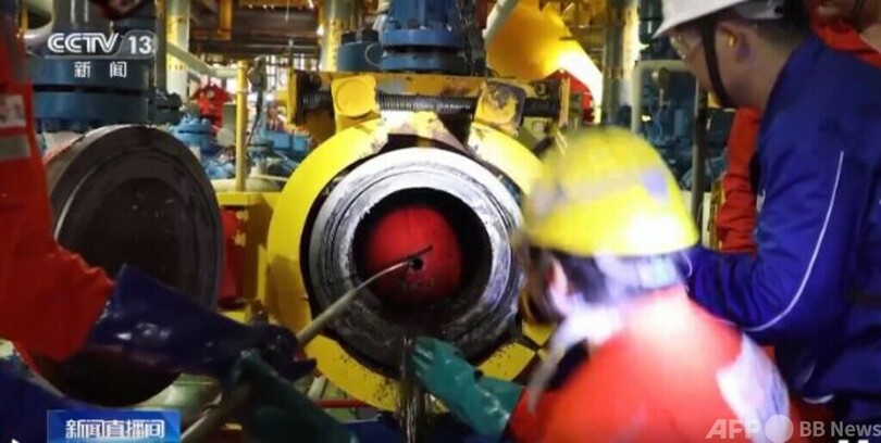 水深1500メートルで初めて海洋パイプラインの清掃作業 中国海南省