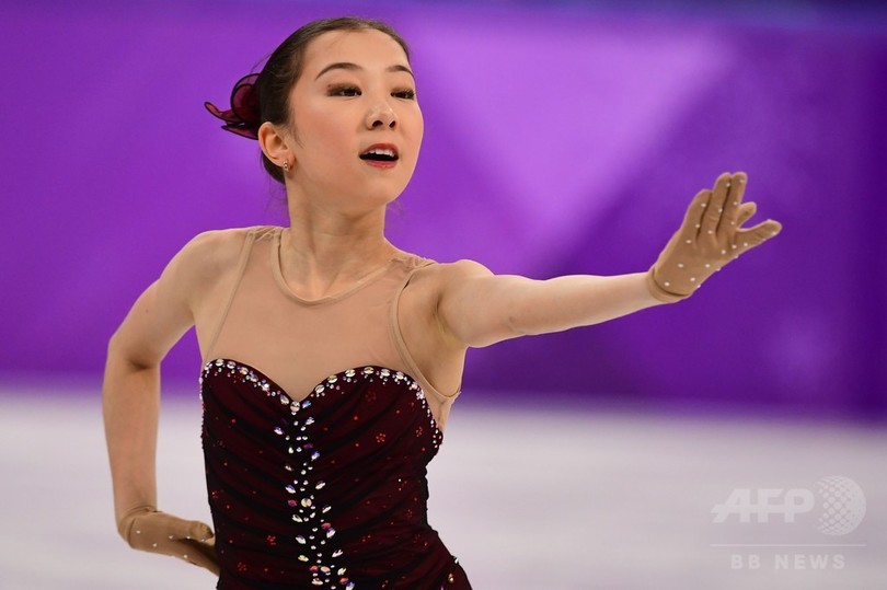 フィギュア女子spで15位のトゥルシンバエワ 平昌五輪 写真15枚 国際ニュース Afpbb News