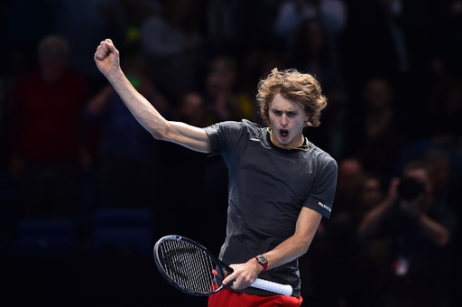 ズベレフが初のベスト4、フェデラーと激突へ ATPファイナルズ 写真8枚