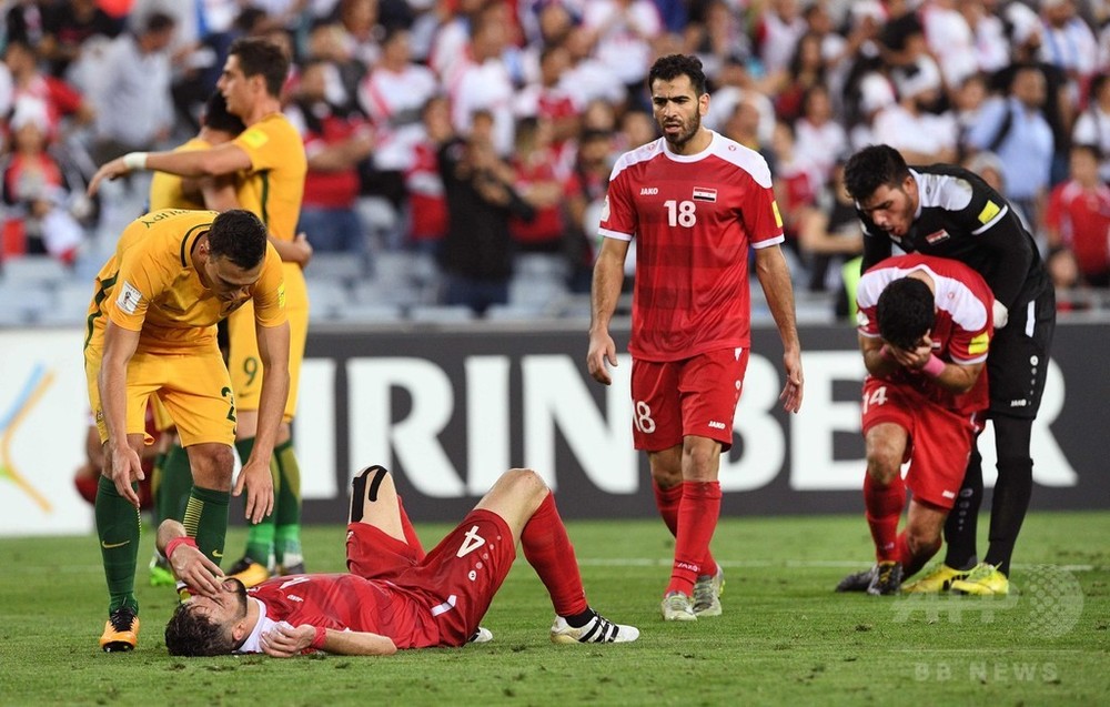 W杯出場を目指したシリアが涙の敗退 指揮官は退場悔やむ 写真3枚 国際ニュース Afpbb News