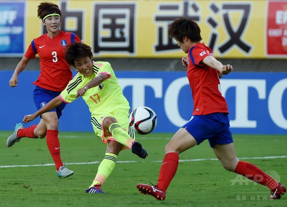 なでしこ日本が2連敗 韓国に逆転負け 東アジア杯 写真10枚 国際ニュース Afpbb News