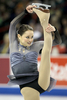 フィギュアスケート全米選手権（%%AT&amp;T U.S. Figure Skating Championships 2010%%）女子シングル・フリースケーティング（FS）。合計174.28点で総合4位だったサーシャ・コーエン（%%Sasha Cohen%%）。（2010年1月23日撮影）(c)AFP/Getty Images/Matthew Stockman