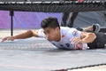 第32回東南アジア競技大会、障害レースの競技に臨むフィリピンの選手（2023年5月6日撮影）。(c)MOHD RASFAN / AFP