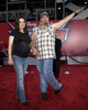 写真は上映会に出席した‘Mater’の声役、ラリー・ザ・ケーブル・ガイ（%%Larry the Cable Guy%%、右）。(c)AFP/Getty Images Ken Charnock