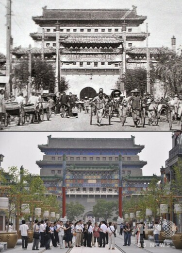 中国 北京 民国時代 写真 大きな写真 中国 北京 民国時代 写真 大きな