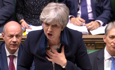 メイ首相に打撃 英下院、EU離脱合意の議会承認を義務化