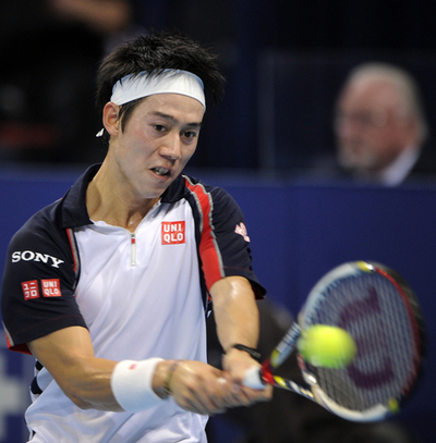 錦織が決勝進出 世界1位のジョコビッチを破る スイス室内