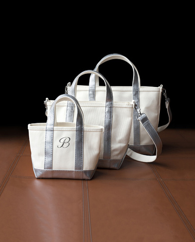 「エル・エル・ビーン」日本限定のシルバーレザートート・バッグ新登場