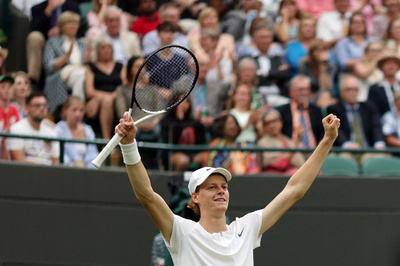 シナーが初のGS4強入り ジョコと激突へ ウィンブルドン