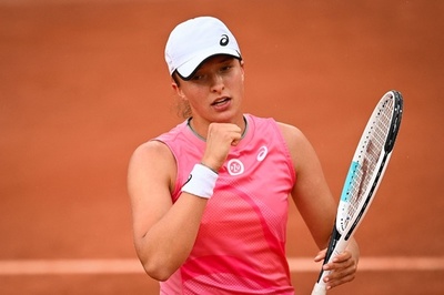 前回覇者シフィオンテク、快勝で全仏OP3回戦進出