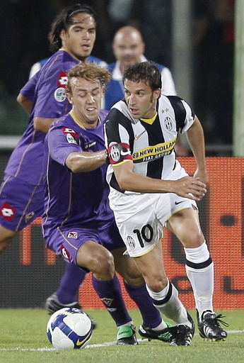 ユベントスとフィオレンティーナは引き分けに終わる