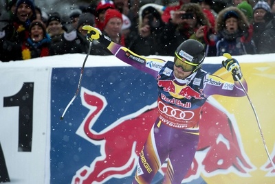 ヤンスルードが前日の借りを返し優勝、アルペンスキーW杯