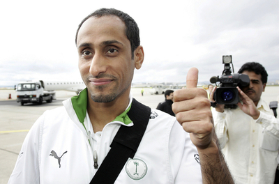 ＜06サッカーW杯＞サウジアラビア代表がドイツ入り - ドイツ