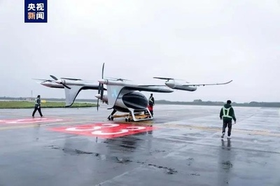 中国の2トン級eVTOL初の試験飛行が成功 実用化が近づく