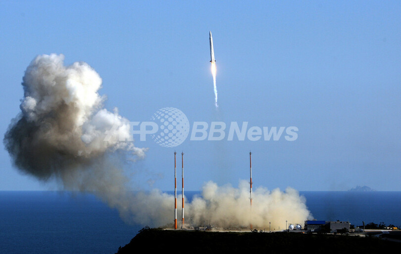 韓国初の人工衛星ロケット、打ち上げ成功 予定した軌道への衛星投入は失敗