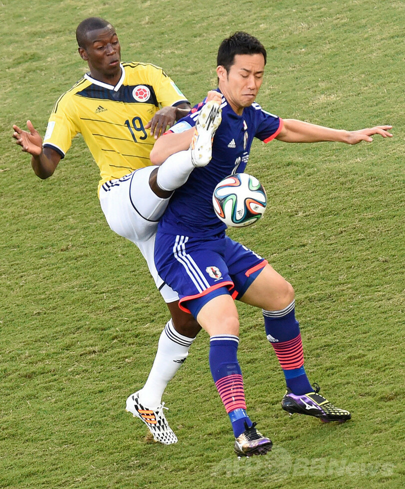 日本がコロンビアに完敗、決勝T進出ならず