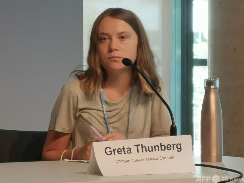 化石燃料依存続ければ「死の宣告」 グレタさんが警告