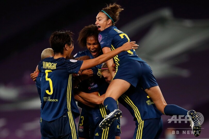 リヨンが女子欧州CL5連覇、熊谷が強烈ミドルで決勝点