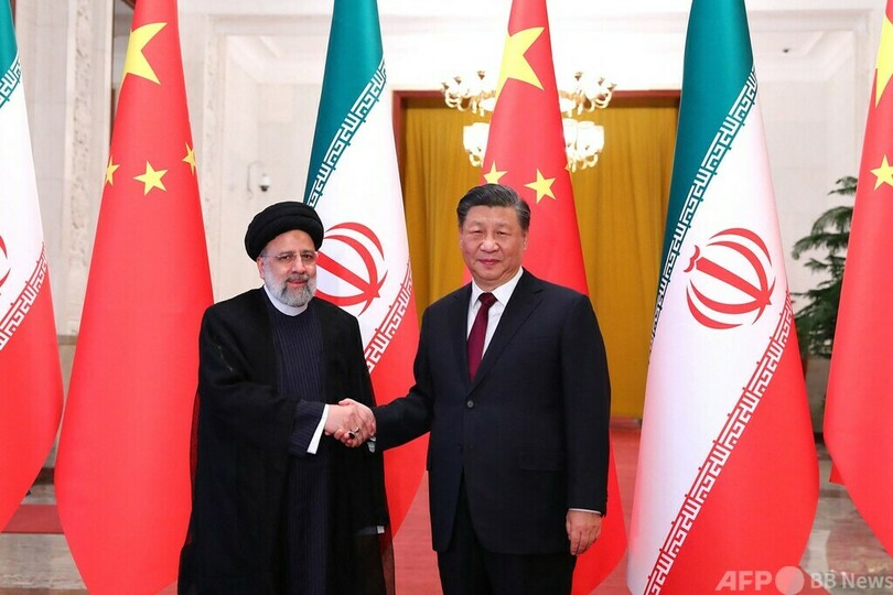 習氏、イランとの強固な関係称賛 ライシ大統領と会談