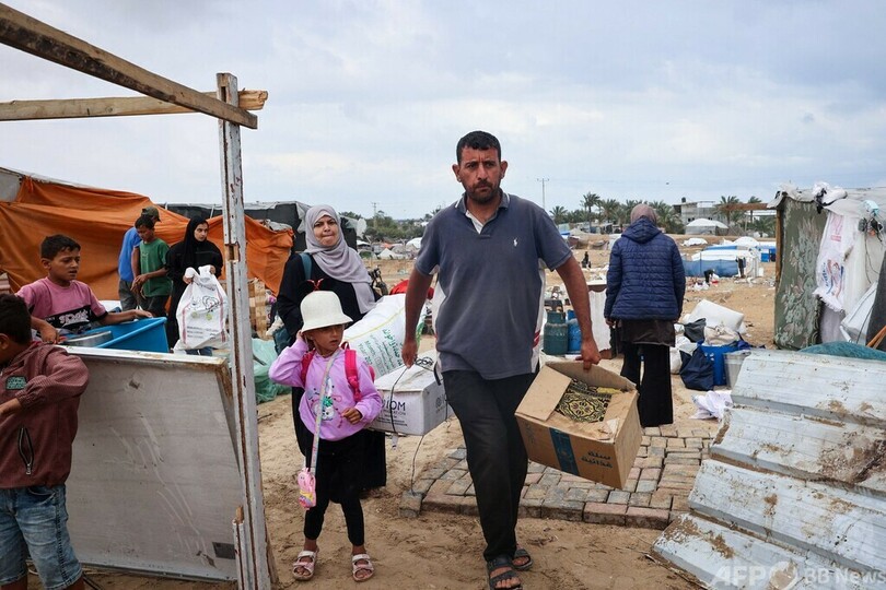 ラファで「人道的大惨事」起きず ネタニヤフ氏、国際社会の懸念一蹴