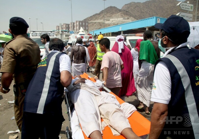 巡礼者圧死、サウジの安全対策に疑問符 「事故前から人々が失神」