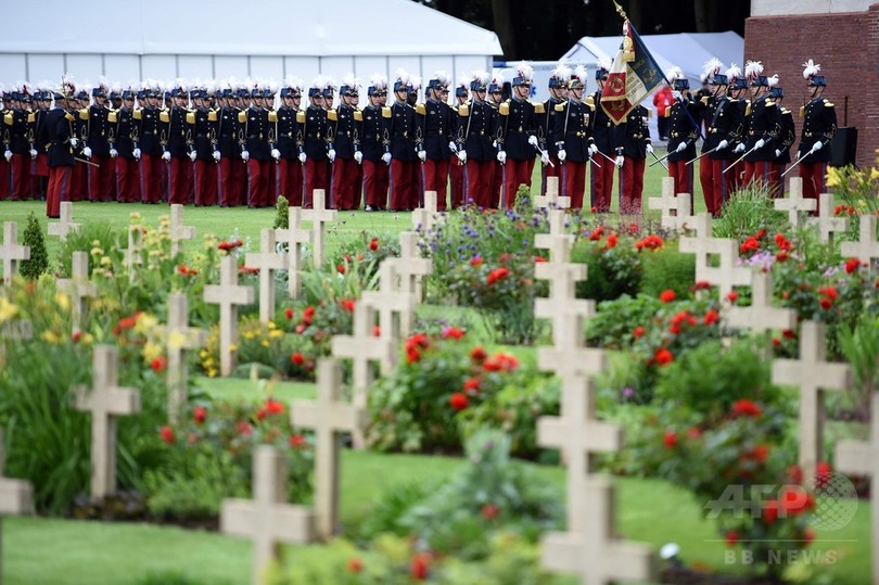 ソンムの戦い から100年 第1次大戦有数の激戦地で追悼式典 写真21枚 国際ニュース Afpbb News