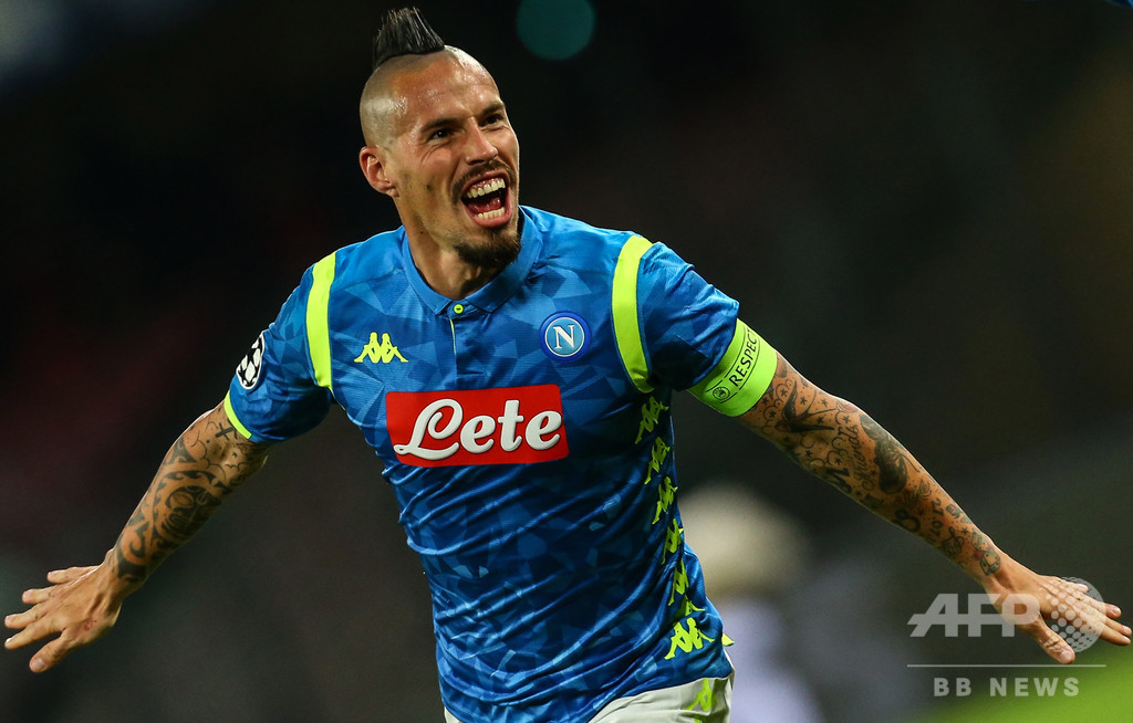 直筆サイン入り写真 マレク・ハムシーク 大連一方足球倶楽部 SA