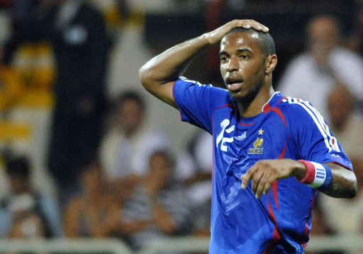 フランス アンリの代表通算40ゴールで勝利 写真9枚 国際ニュース