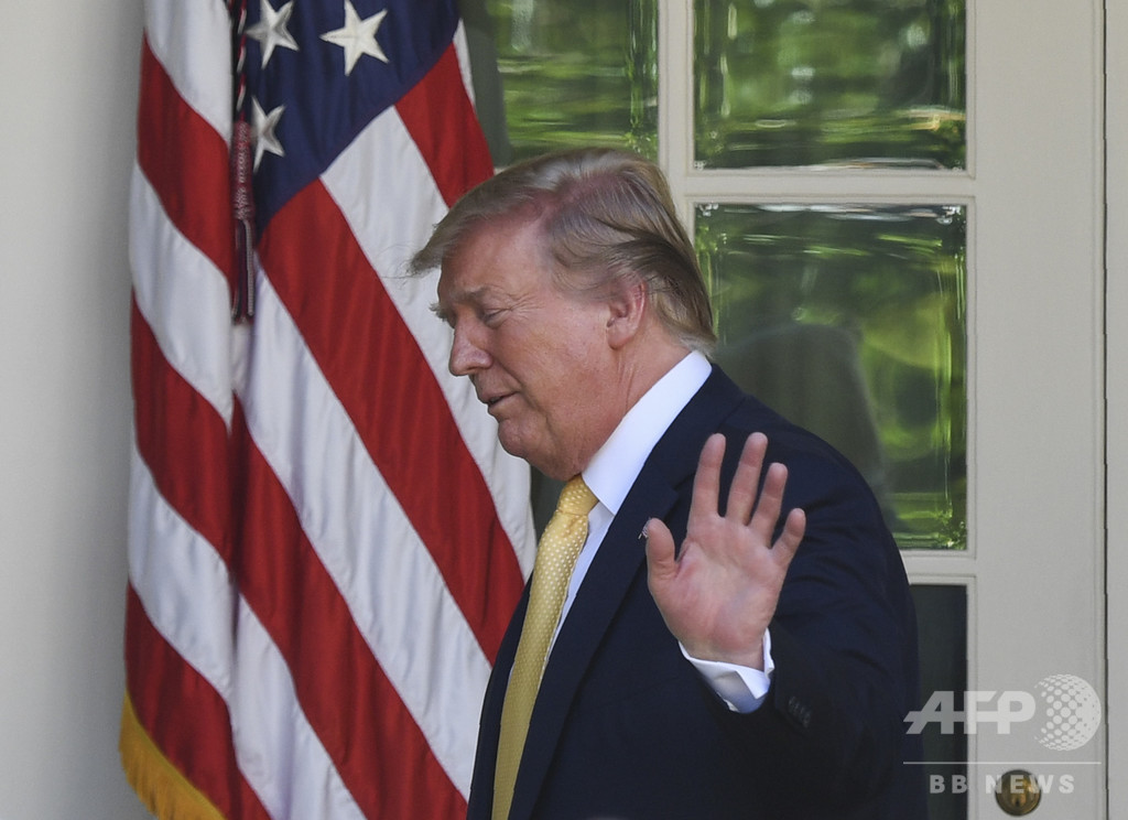 トランプ氏、「他国から対立候補の情報提供あればもらう」発言を釈明 トランプ氏、「他国から対立候補の情報提供あればもらう」発言を釈明