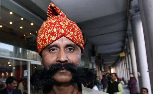 インド人男性の誇り ひげ 文化 消滅の危機 英国人が写真集出版 写真6枚 国際ニュース Afpbb News