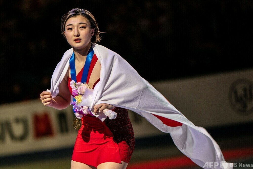 坂本花織、涙の世界フィギュア連覇 三原舞依は5位 写真22枚 国際