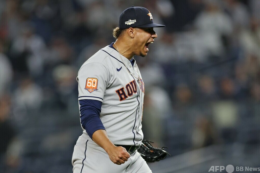 アストロズが3連勝でWSに王手、ア・リーグ優勝決定S 写真6枚 国際ニュース:AFPBB News